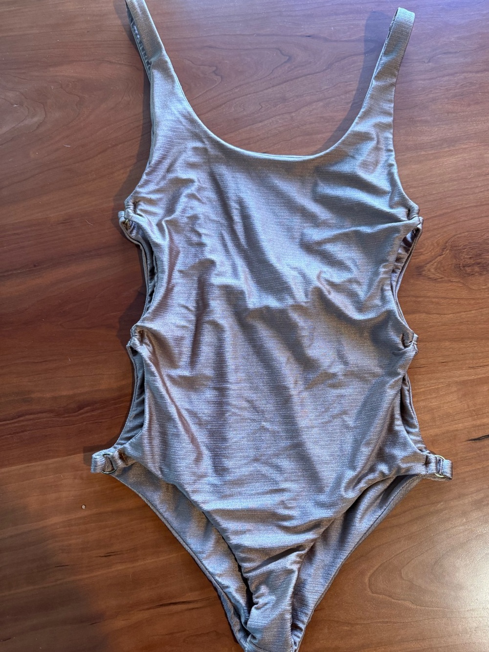 Amuse Society Cutout One-Piece Swimsuit